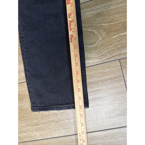 NWT Abercrombie & Fitch Women's High Rise Jeans The Dad" Cross Over Button Fly 4 - Picture 3 of 6